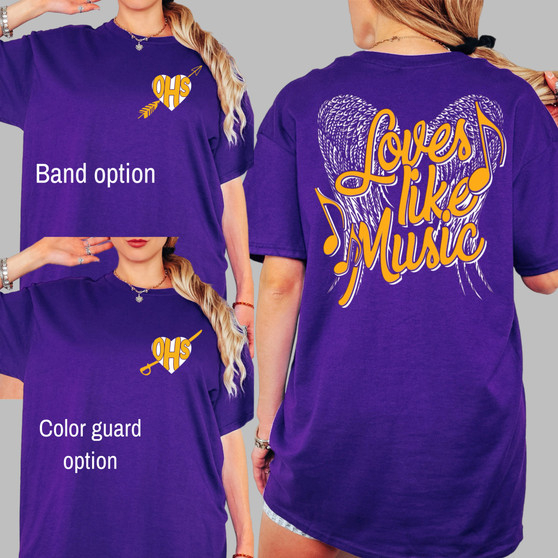OHS Band & Colorguard Tees