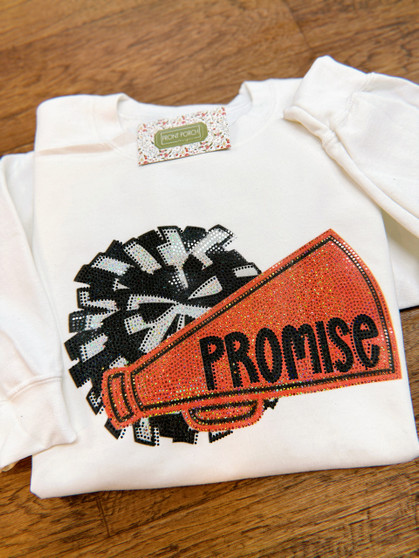 Cheer Bling Tee or Sweater