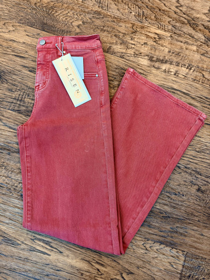 The Autumn Tummy Control High Rise Wide Pants