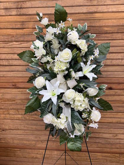 #3 Silk Funeral Spray 