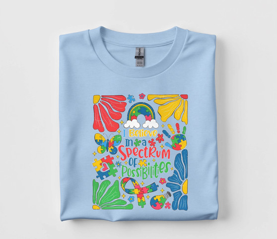 “I Believe in a Spectrum of Possibilities” Tee
