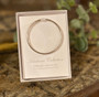 Child's Rhodium Bangle Bracelet