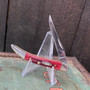 Pocket Worn Old Red Bone Corn Cob Jig Small Texas Toothpick