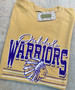 "Oakdale Warriors" on Mustard Comfort Color Tee