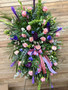 Designer's Choice Fresh Flower Standing Funeral Spray