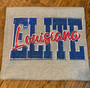 “Louisiana Elite” Grey Bling Tee