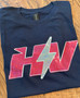 HV Bolt Navy Bling Tee