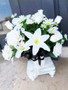 Classic Blooms Silk Cemetery Arrangement