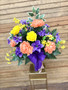 Sweet Summer Silk Cemetery Arrangement