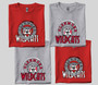 Glenmora Uniform Tee or Sweater BUNDLE (2 red & 2 grey)