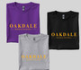 OKMS Bundle of NEW Uniform Tees (1 each Purple, Black, Grey)