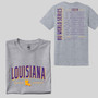 Louisiana 8U World Series GREY tees