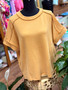 The Julie Top - Mustard