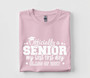 Light pink Senior 2027 tee