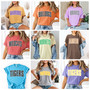 Polka Dot Word on Comfort Color Tee