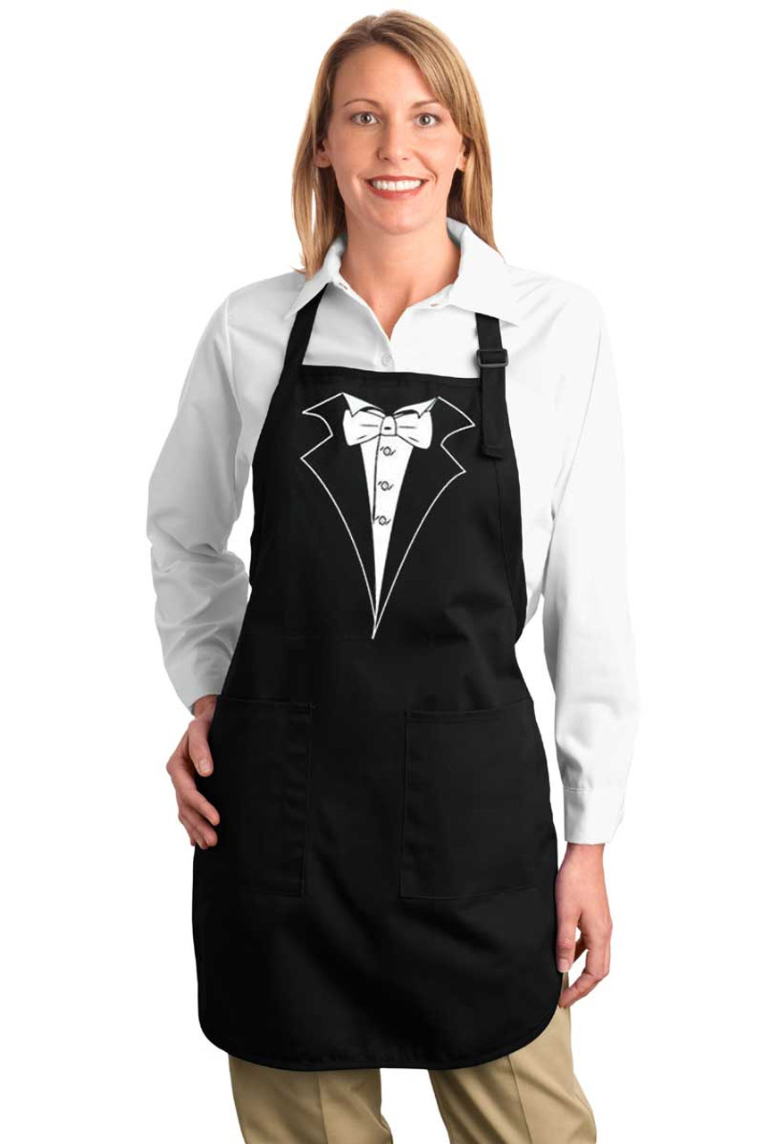 Tuxedo T-Shirt Style Apron