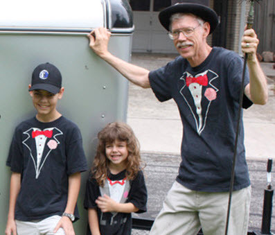 Ables Top Hat Chimney Sweeps, Inc. Tuxedo TShirts by Art2Shirt