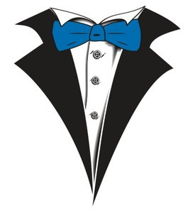 Tuxedo T Shirt With Blue Bow Tie On White Shop Men S Tuxedo Tees - bowtie roblox t shirt