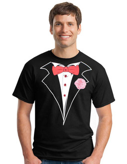 tuxedo shirt shirts mens tie tee tshirts bow tees unavailable collar options