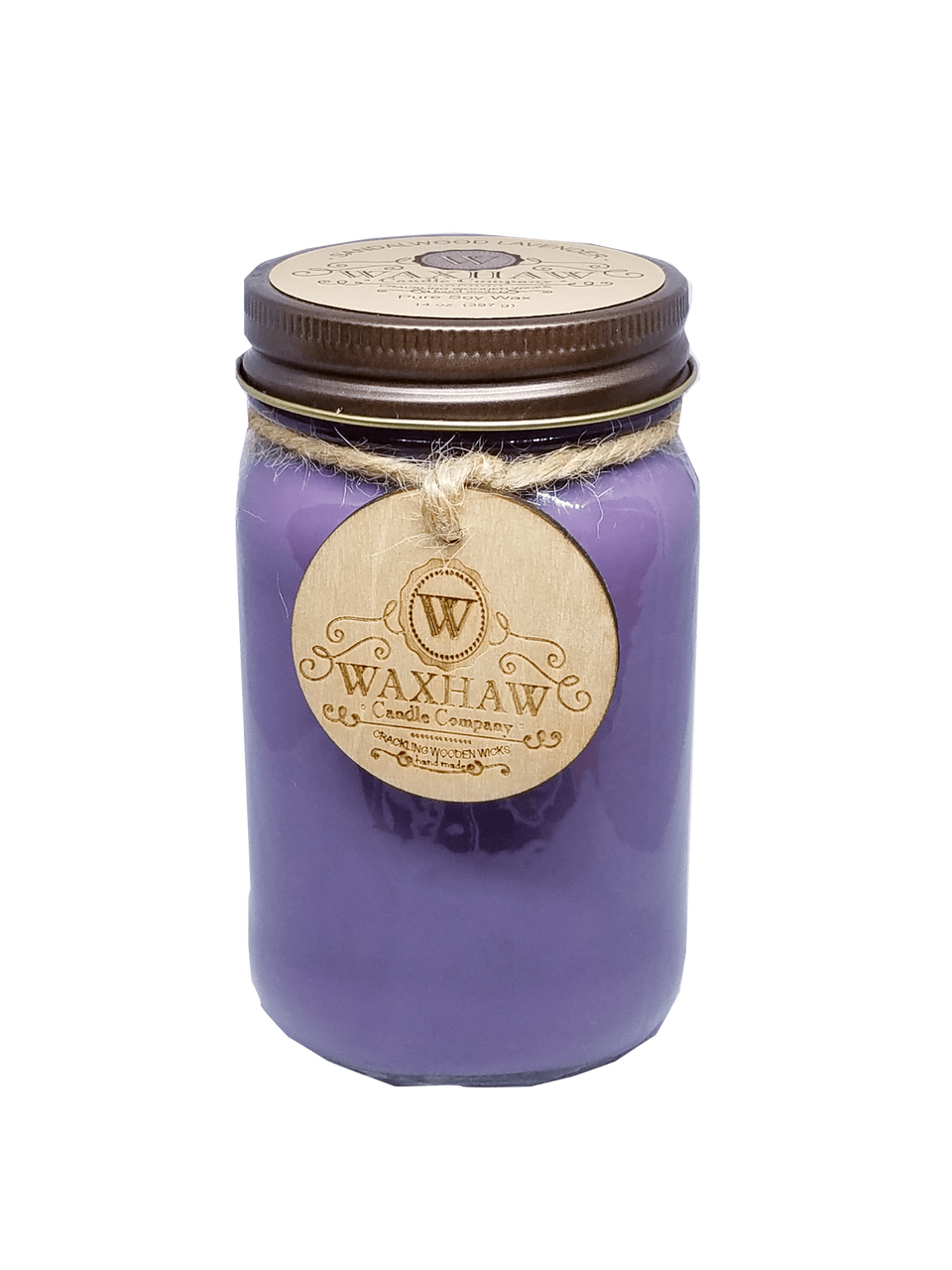 Lavender and Sandalwood Natural Soy Wax Candle