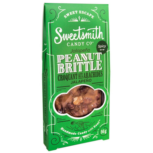 Jalapeño Peanut Brittle