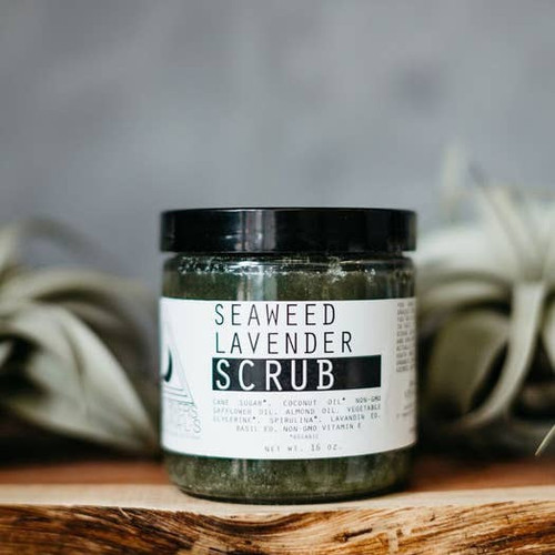 Lavender Seaweed 8 oz Scrub