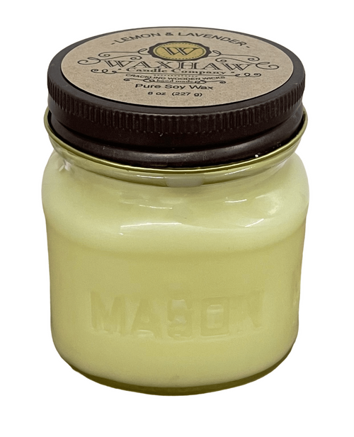 Lemon & Lavender Mason Jar Candle