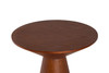 Modern Wood VIP Side Table Brown