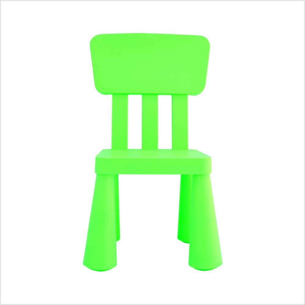 green kids chair