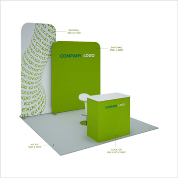 Manhattan Event Booth, 300x300 cm Manhattan Event Booth, 300x300 cm