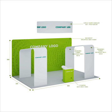 Gate Towers Event Booth 54SQM Gate Towers Event Booth 54SQM