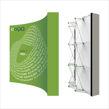 Fabric Popup Curved Stand Fabric Popup Curved Stand