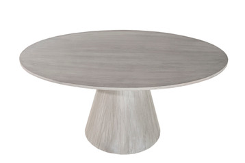 Modern Wood VIP Oval Front Table Grey