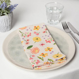 Cottage Floral Printed Napkins Set of 4