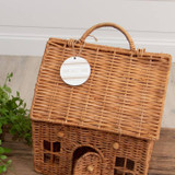 Woven House Basket