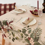 Christmas Mistletoe Tablecloth