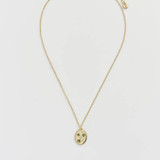 Four Leaf Clover & Pearl Necklace