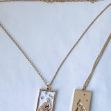 Tarot Card Necklace - Strength
