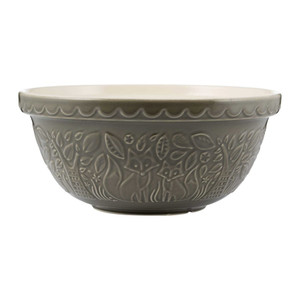 In The Forest Grey Fox Mixing Bowl In The Forest Grey Fox Mixing Bowl