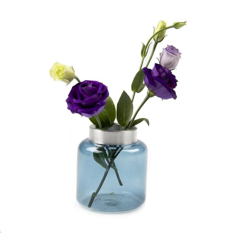 Jar Glass Bud Vase