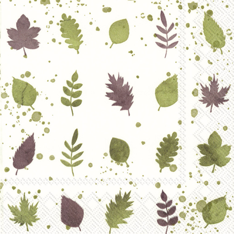 Luncheon Leaves Napkin