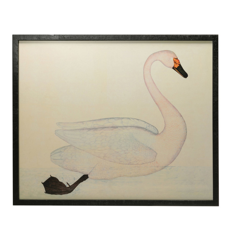 Vintage Preproduction Swan Wall Art