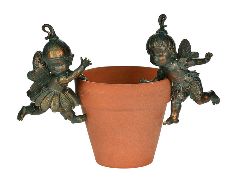 Copper Fairy Pot Hanger