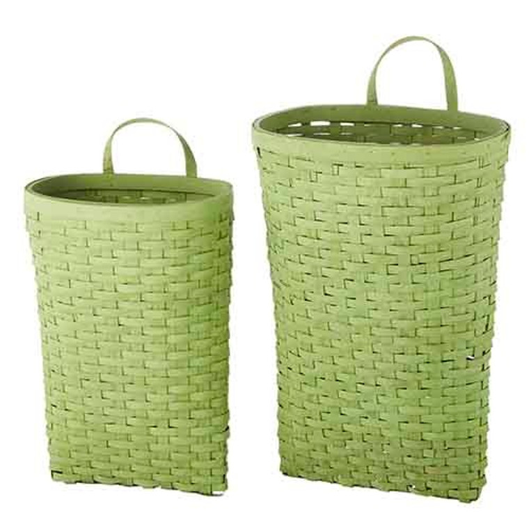 Green Wall Basket