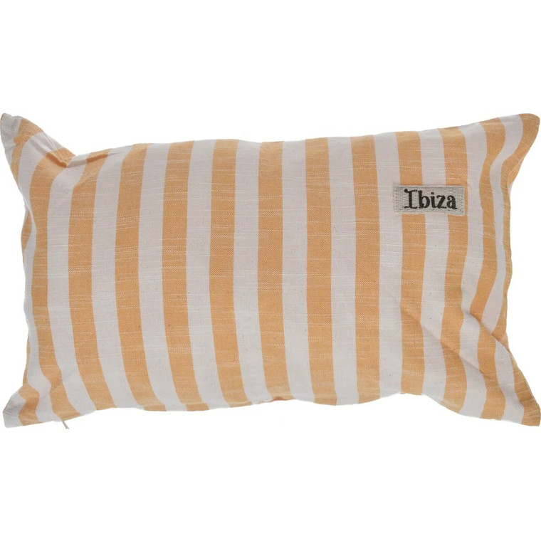 Ibiza Cotton Stripe Rectangle Cushion