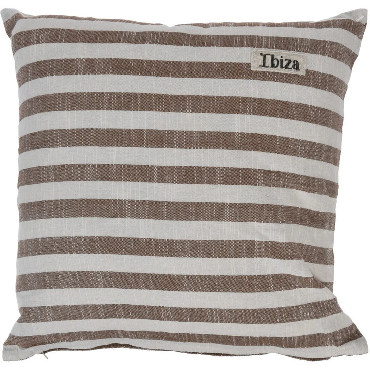 Ibiza Strip Square Cushion