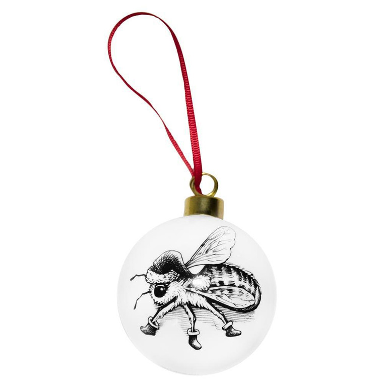 Christmas Bee Ornament