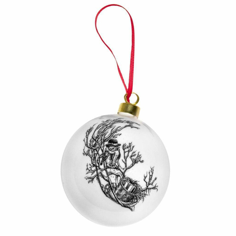 Time For A Christmas Tea Party Ornament