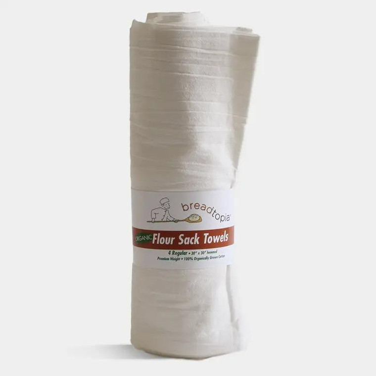 Organic Flour Sack Towel set of 4