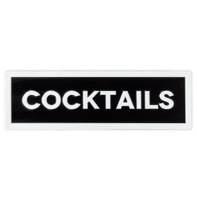 COCKTAILS Rectangle Sign